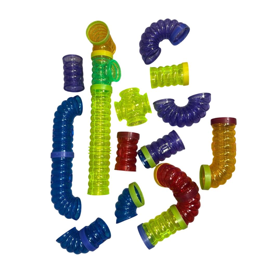 Lot of CritterTrail Fun-Nel Tubes Tunnels U-Turn Connectors Hamster Cage Kaytee
